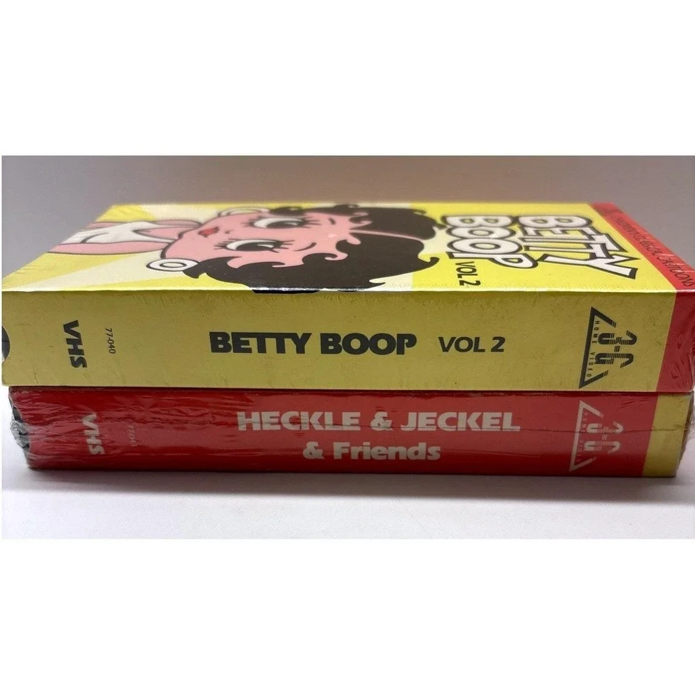 Betty Boop Vol 2 And Heckle & Jeckle VHS Cartoon Duo 3-G Home Video‎ 1991